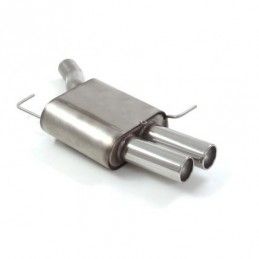 Silencieux arriere en inox...